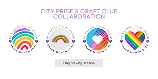 Primaire afbeelding van Pride Month Craft Club: Flag Making