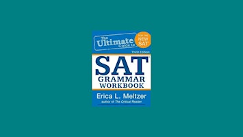 Download [pdf]] The Ultimate Guide to SAT Grammar Workbook, 3rd Edition (3r primary image