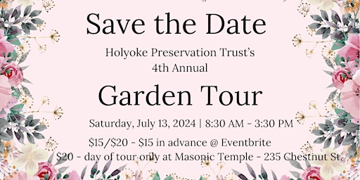 Hauptbild für 2024 Holyoke Garden Tour