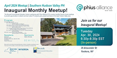 Hauptbild für Southern Hudson Valley Passive House Meet-up