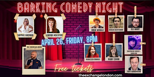 Imagem principal do evento Barking Comedy Night at The Exchange