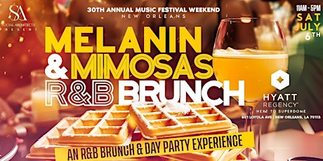 MUSIC FESTIVAL WEEKEND - MELANIN & MIMOSAS DAY PARTY primary image