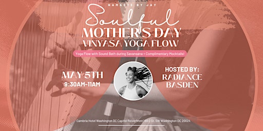 Spring Vibes and Flow DC: Mother's Day & Mimosas primary image