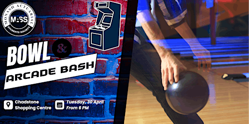 Imagem principal do evento MASS Bowling & Arcade Bash 2024
