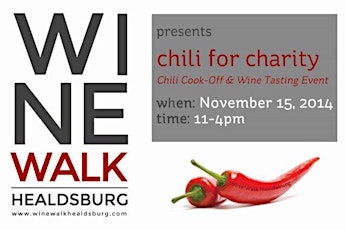 Chili for Charity - Chili-off & Wine Tasting     Nov. 15th, 2014 primary image