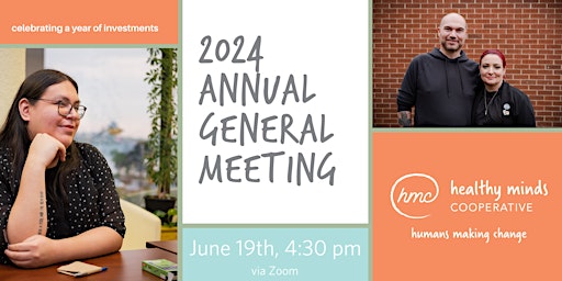 Healthy Minds Cooperative Annual General Meeting 2024