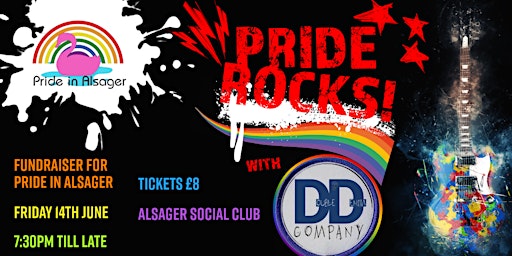 Imagem principal de PRIDE ROCKS! - Pride In Alsager Fundraiser.