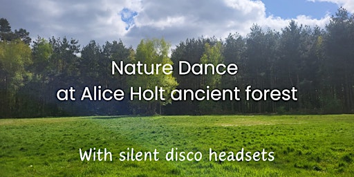 Primaire afbeelding van Nature Dance -  At Alice Holt Forest with Silent Disco headsets