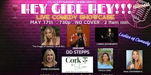 Primaire afbeelding van "Hey Girl Hey" Live Comedy Showcase