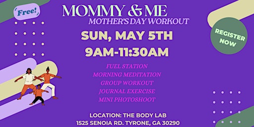 Imagem principal do evento Mommy & Me Mother's Day Workout