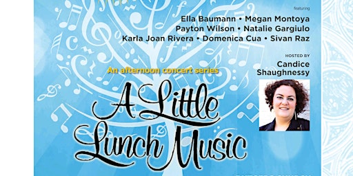 Primaire afbeelding van A LITTLE LUNCH MUSIC 5 -- Songs from Broadway & Beyond
