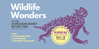 Imagem principal do evento Wildlife Wonders: Radical Reptiles