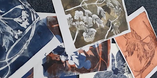 Imagem principal do evento Botanical Prints, Stamps and Stencils using Gelli Plates.