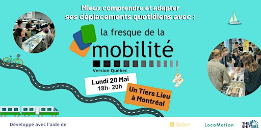 Primaire afbeelding van Fresque de la mobilité version Québec - version grand publique
