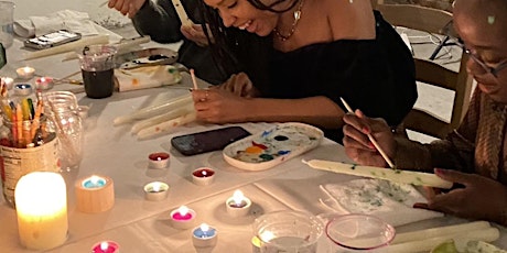 Candle Painting & Card Making