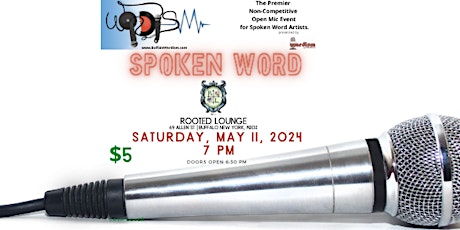 Open Mic Spoken Word Event at Rooted Lounge 716