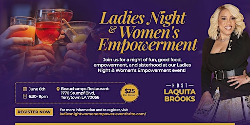 Imagem principal do evento Ladies Night & Women's Empowerment