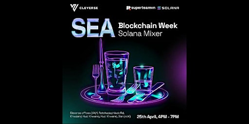 Primaire afbeelding van [Bangkok] SEA Blockchain Week Solana Mixer