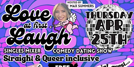 Love at First Laugh @ Common Market Southend- SINGLES MIXER + COMEDY SHOW