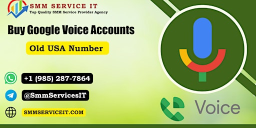 Imagem principal do evento Worldwide Top Place To Buy Google Voice Accounts (USA Voice Number)