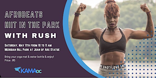Image principale de Afrobeats HIIT in the Park with Rush