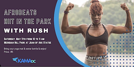 Imagem principal de Afrobeats HIIT in the Park with Rush