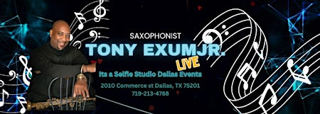 Saxaphonist Tony Exum Live  primärbild