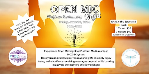 Imagem principal do evento Open Mic Night  - Platform Mediumship