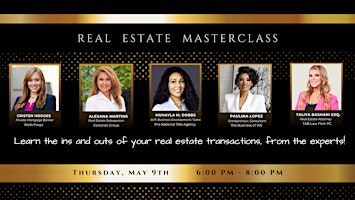 Image principale de Real Estate Master class for Buyers and Sellers