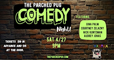 Imagem principal do evento Comedy Night at The Parched Pug