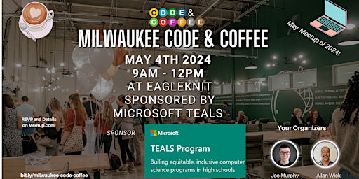 Imagem principal do evento May Code and Coffee