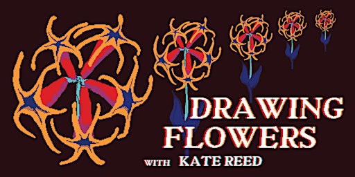 Imagem principal do evento Drawing Flowers with Kate Reed