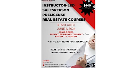 Salesperson Prelicense Real Estate Course