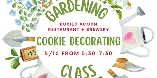 Cookie Decorating Class at Buried Acorn