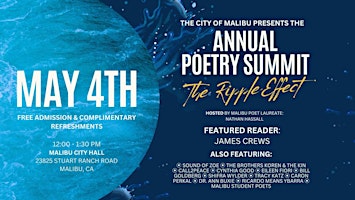 Malibu's Annual Poetry Summit: The Ripple Effect  primärbild