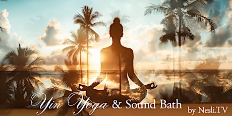 Sunrise Yin Yoga &  Sound Bath at Miami Beach