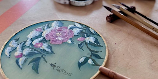 Primaire afbeelding van Japanese Painting Workshop - Spring Edition. Paint onto Fans