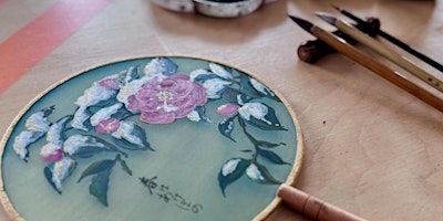 Primaire afbeelding van Japanese Painting Workshop - Spring Edition. Paint onto Fans
