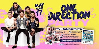 ONE DIRECTION ALWAYS  PARTY MELBOURNE - 4HRS 100% 1D primary image