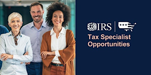 Imagem principal do evento IRS Virtual Information Session for Tax Specialist