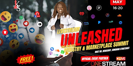 Primaire afbeelding van Live Stream Unleashed The Business: Ministry & Marketplace Summit