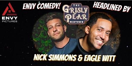 Primaire afbeelding van Eagle Witt and Nick Simmons w/ Envy Comedy!