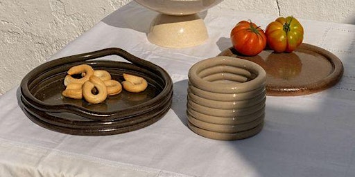 NEW Make Hoop Trays - ceramic couples  class with Khadija  primärbild