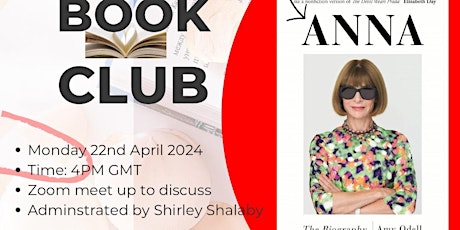 Hauptbild für FIPI Book Club April: Anna Wintour biography