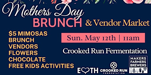 Immagine principale di Mother's Day Brunch & Vendor Market 