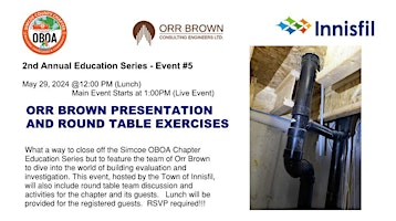 Hauptbild für Event #5 - Orr Brown Presentation /Round Table Exercises