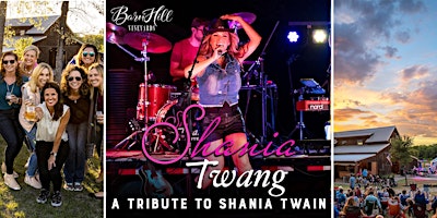 Imagem principal do evento Shania Twain covered by Shania Twang / Texas wine / Anna, TX
