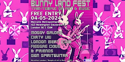 Imagen principal de BunnyLand Music Festival: Bands & Beats Bonanza
