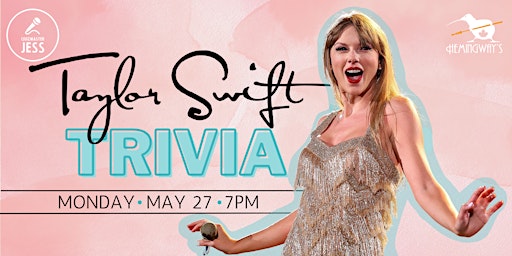Imagem principal do evento Taylor Swift Trivia 3.2 (second night)