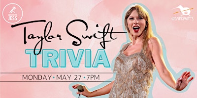 Imagem principal do evento Taylor Swift Trivia 3.2 (second night)
